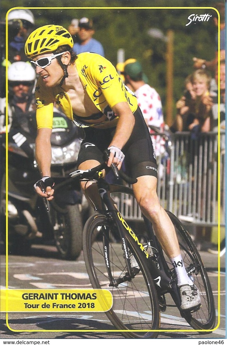 Ciclismo, Cyclisme, Cycling. CP Col. Geraint THOMAS - Cyclisme