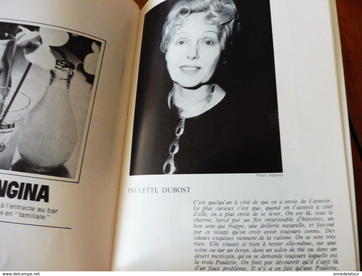 1972 THÉÂTRE SAINT-GEORGES et biographies (Neil SIMON,Raymond Castans,Emilio Bruzzo,Pierre Mondy,Micheline Luccioni,etc