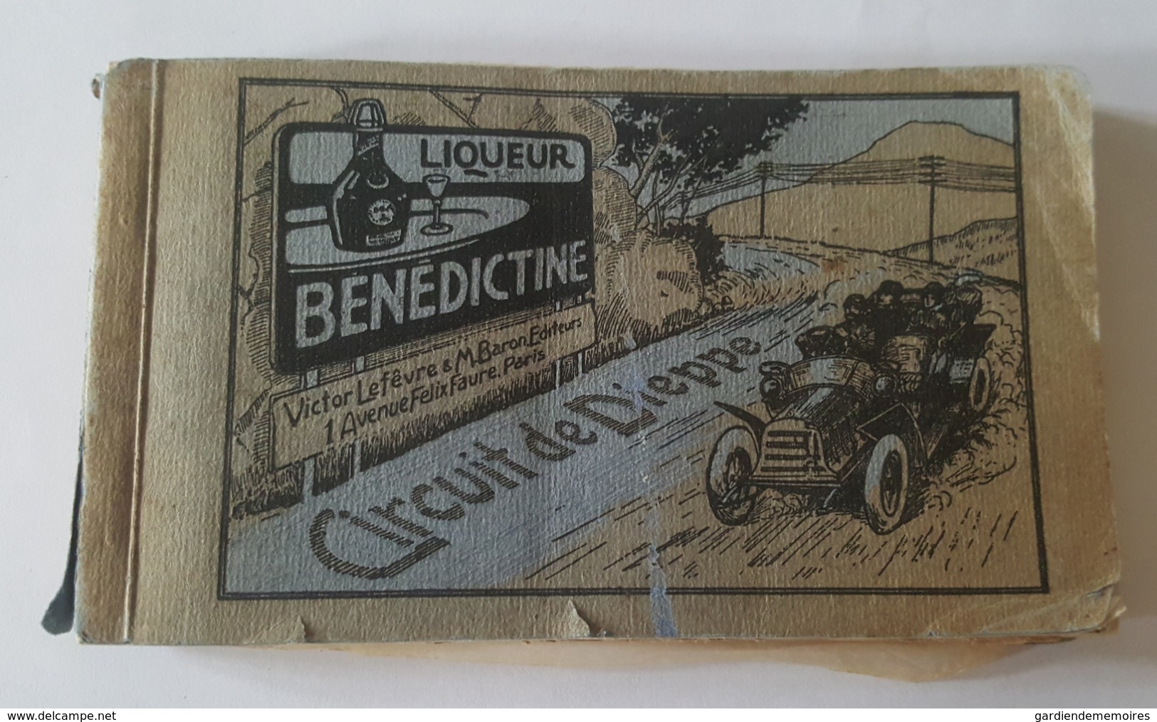 Superbe Carnet Du Circuit Automobile De Dieppe - Voiture De Course - Nombreuses Pubs, Cycles & Motos Neuilly Sur Seine.. - Autres & Non Classés