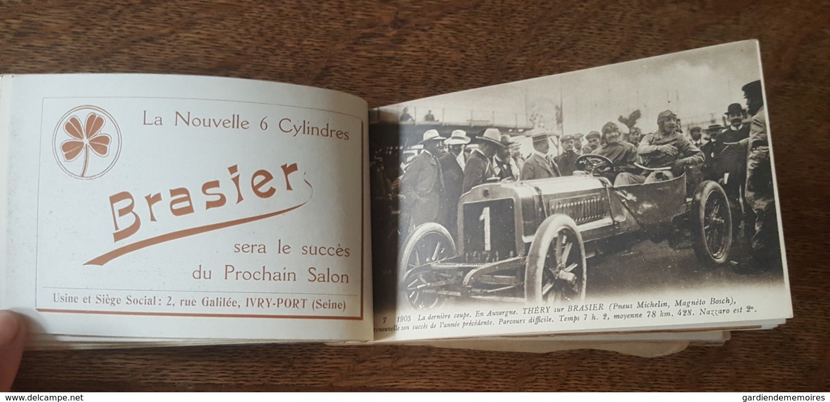 Superbe Carnet du Circuit Automobile de Dieppe - Voiture de Course - Nombreuses Pubs, Cycles & Motos Neuilly sur seine..