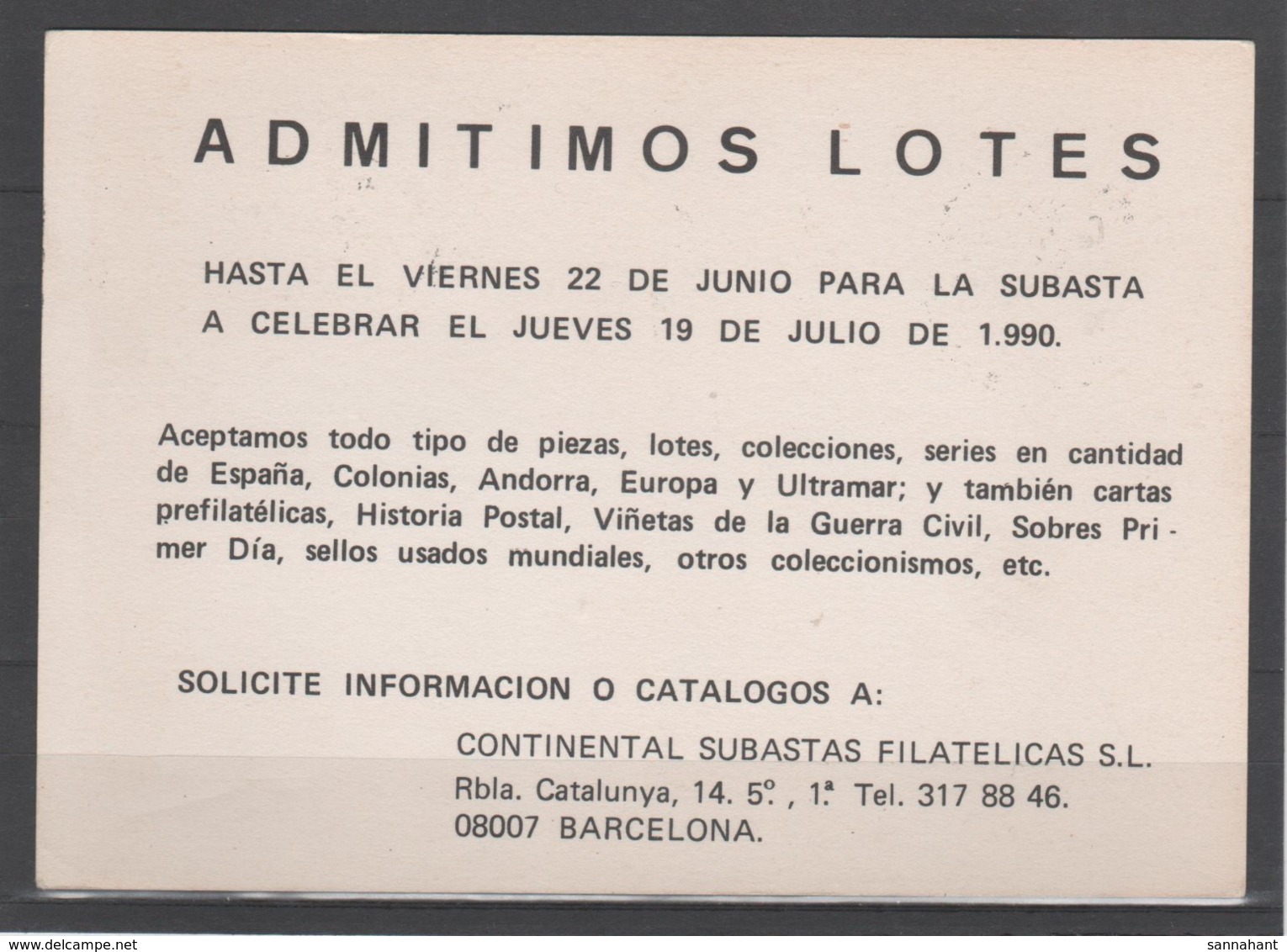TARJETA ENTERO POSTAL 1980, Exposición Filatélica ESPAMER'80. Circulada. - 1931-....