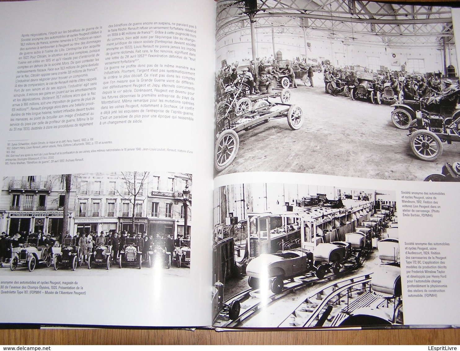 USINES EN GUERRE Guerre 14 18 Industrie Armement Automobile Citroën Peugeot Panhard Camion Moto Femme Ouvrière Obus ACF