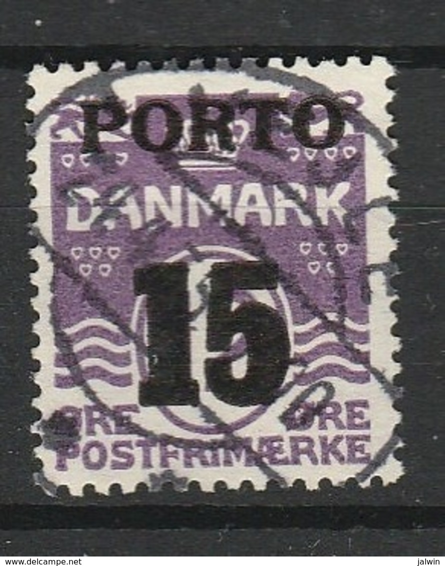 DANEMARK TAXE 1934 YT N° 36 Obl. - Segnatasse