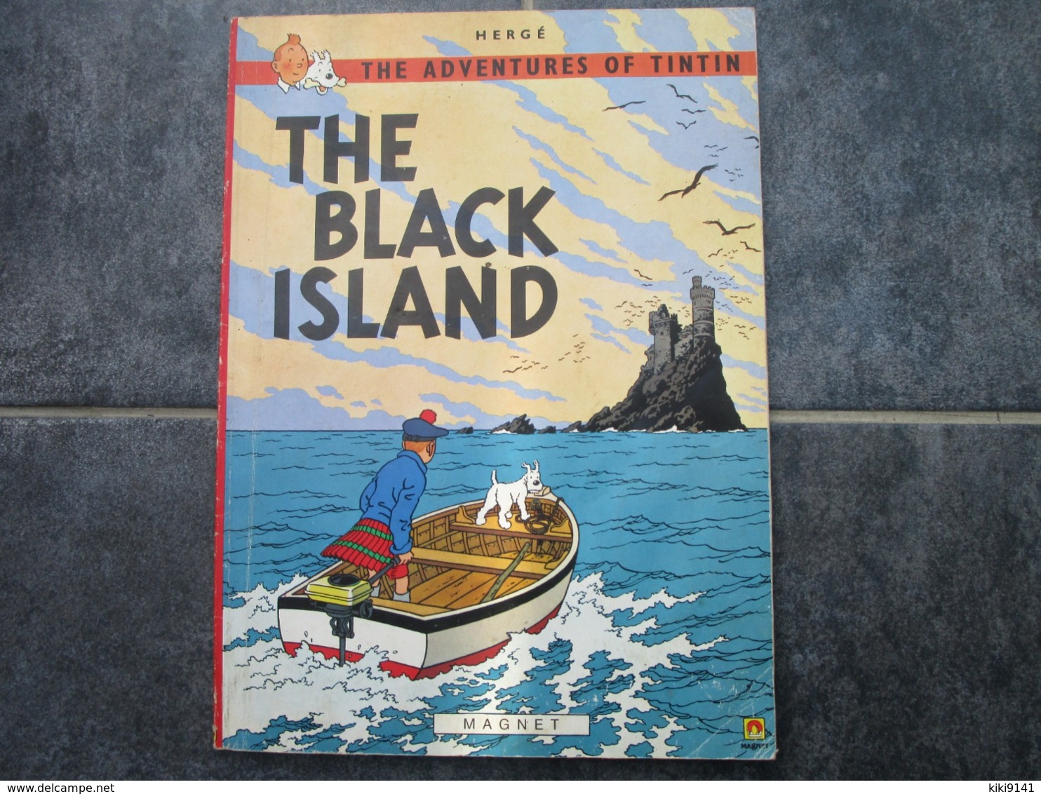 THE BLACK ISLAND - The Aventures Of Tintin - BD Britanniques