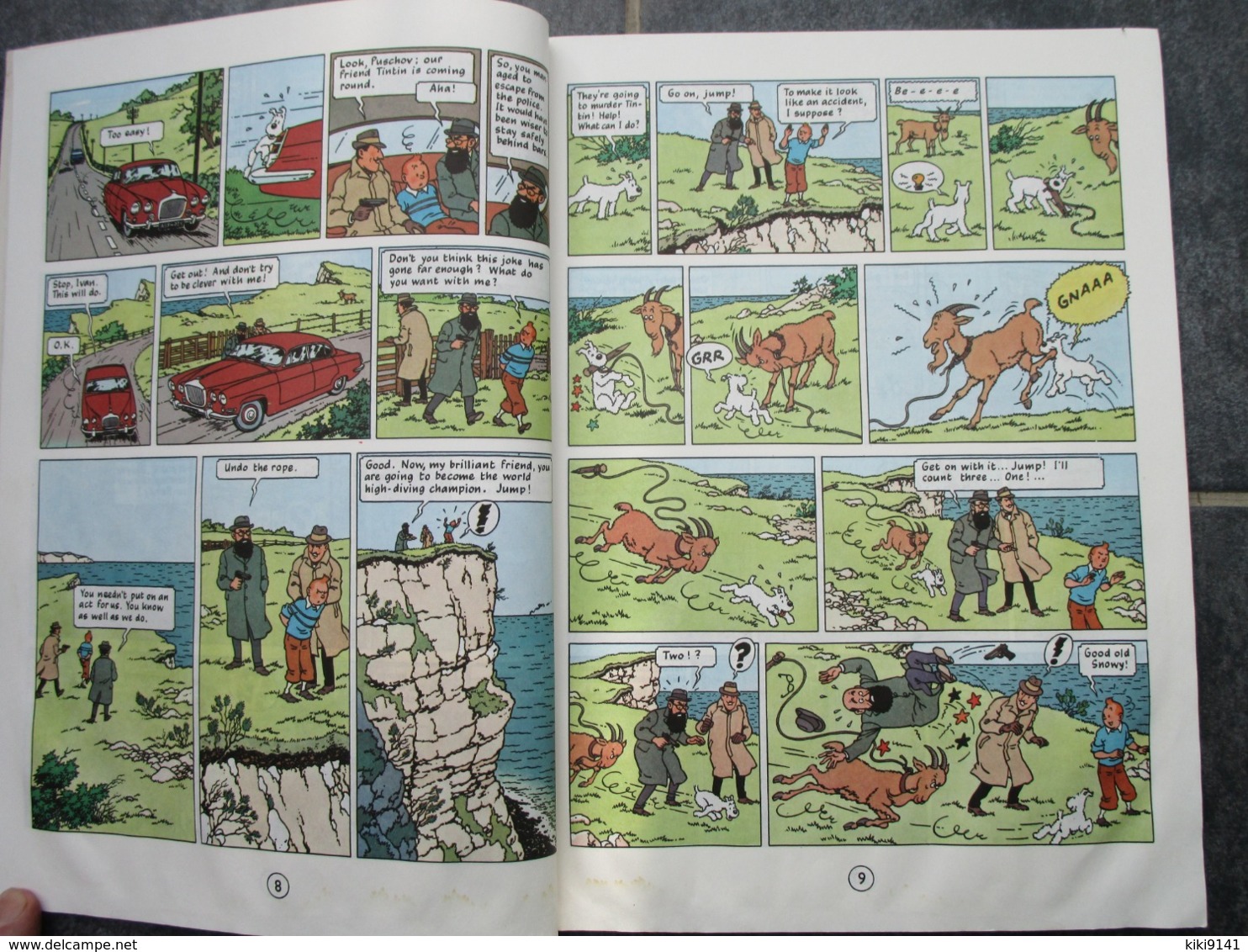 THE BLACK ISLAND - The Aventures Of Tintin - BD Britanniques