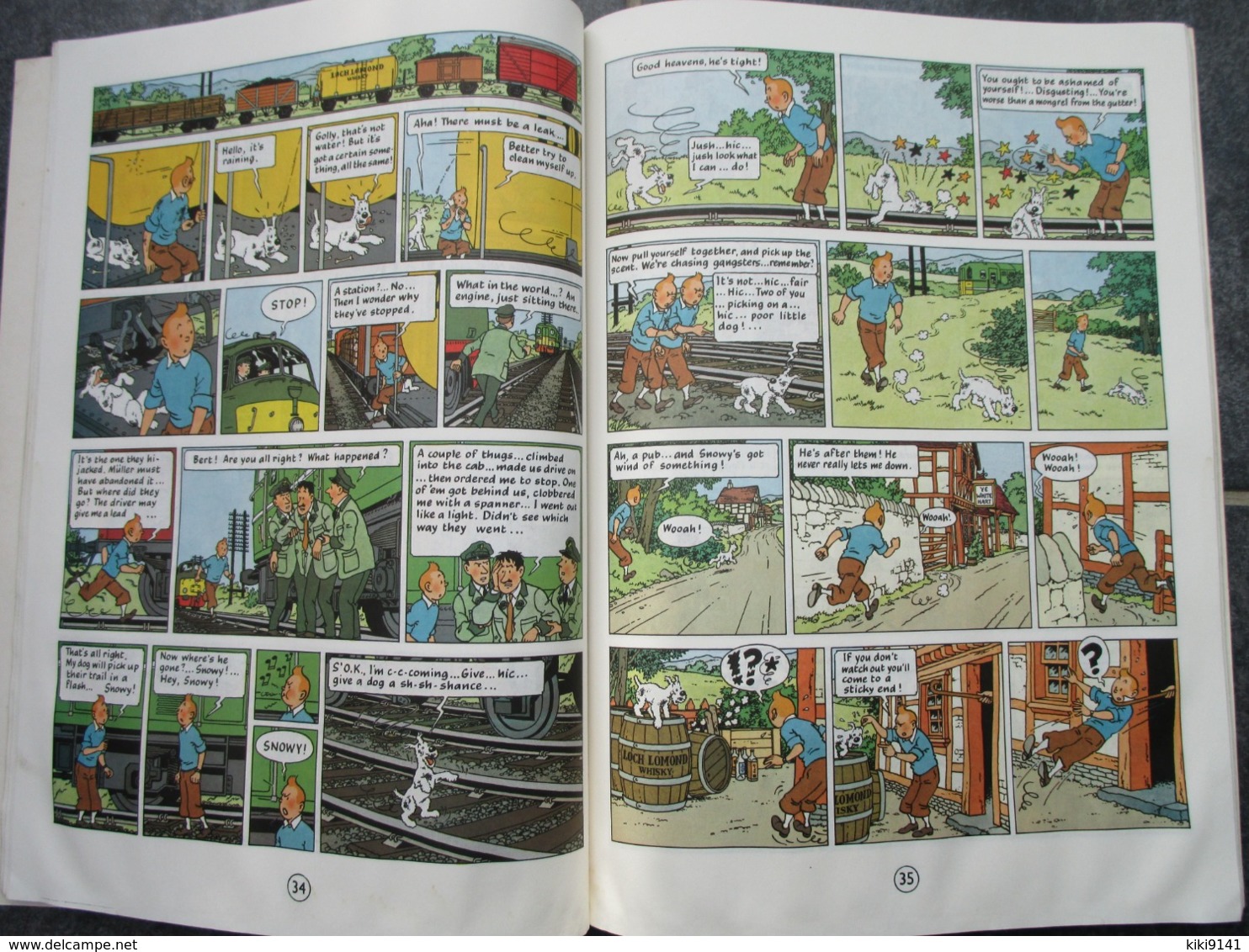 THE BLACK ISLAND - The Aventures of Tintin