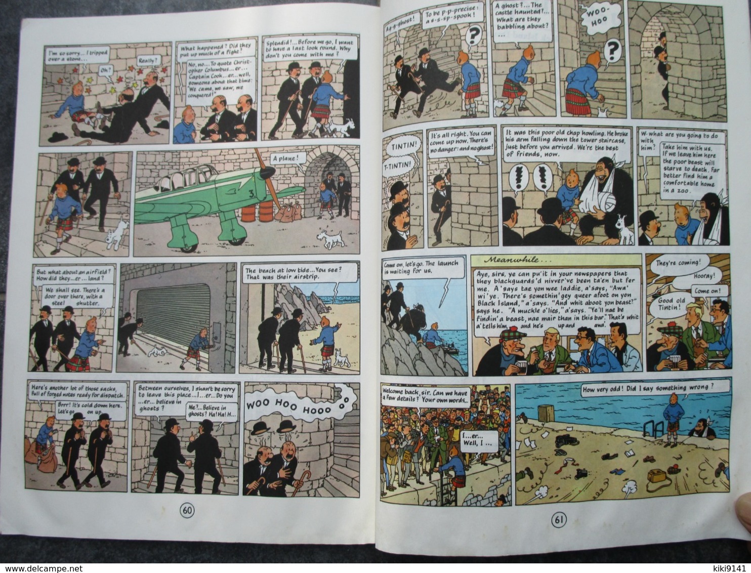 THE BLACK ISLAND - The Aventures of Tintin