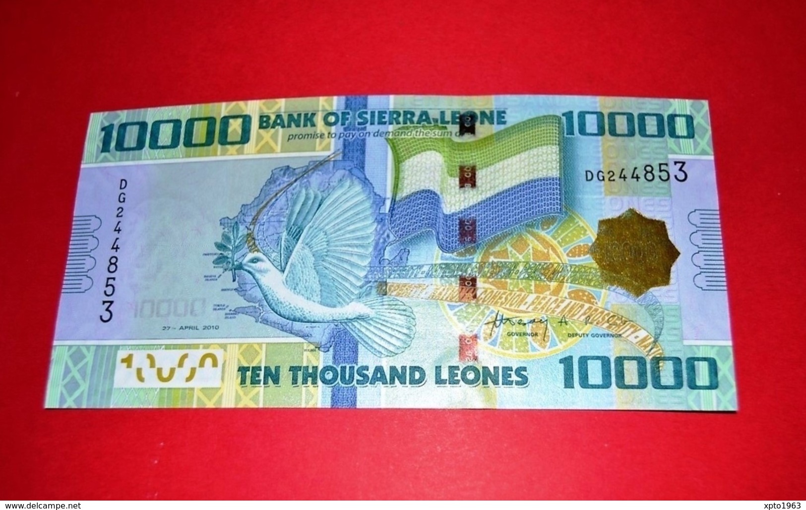 SIERRA LEONE P33 10000 LEONES 2010 UNC - NEUF - FDS - Sierra Leone