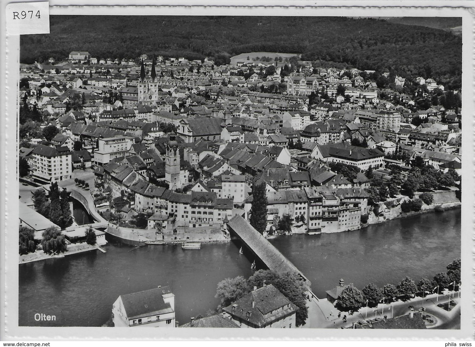 Olten - Flugaufnahme P. Zaugg - Andere & Zonder Classificatie