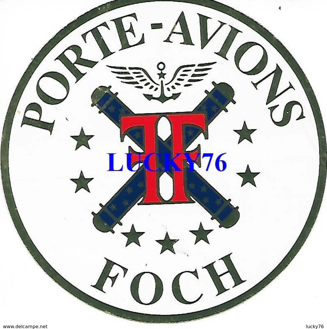 Autocollant Porte Avion Foch - Stickers