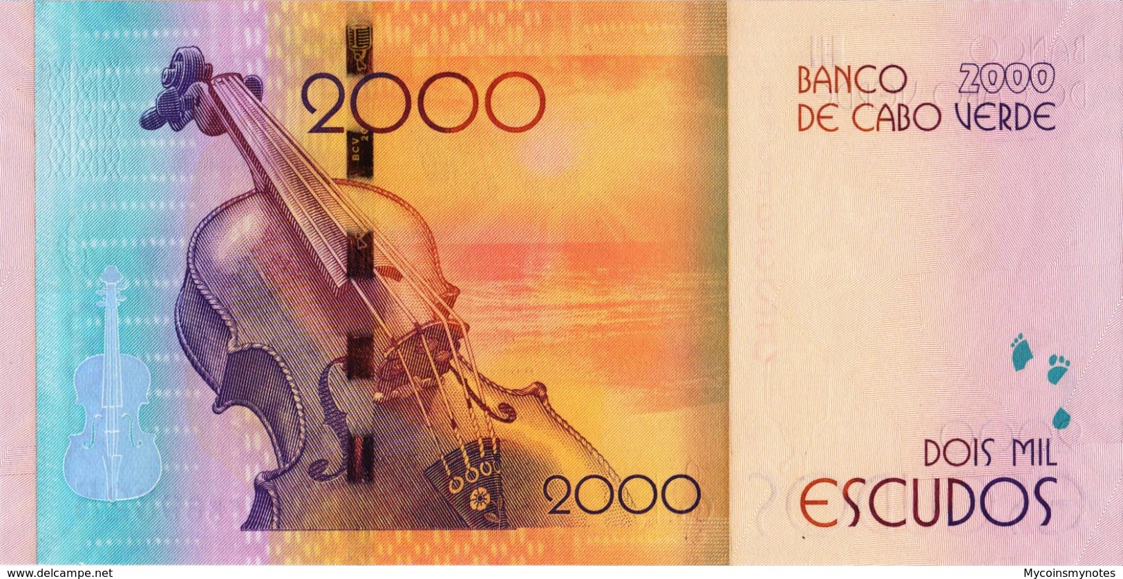 CAPE VERDE 2000 Escudos From 2014, P74, UNC - Cap Verde