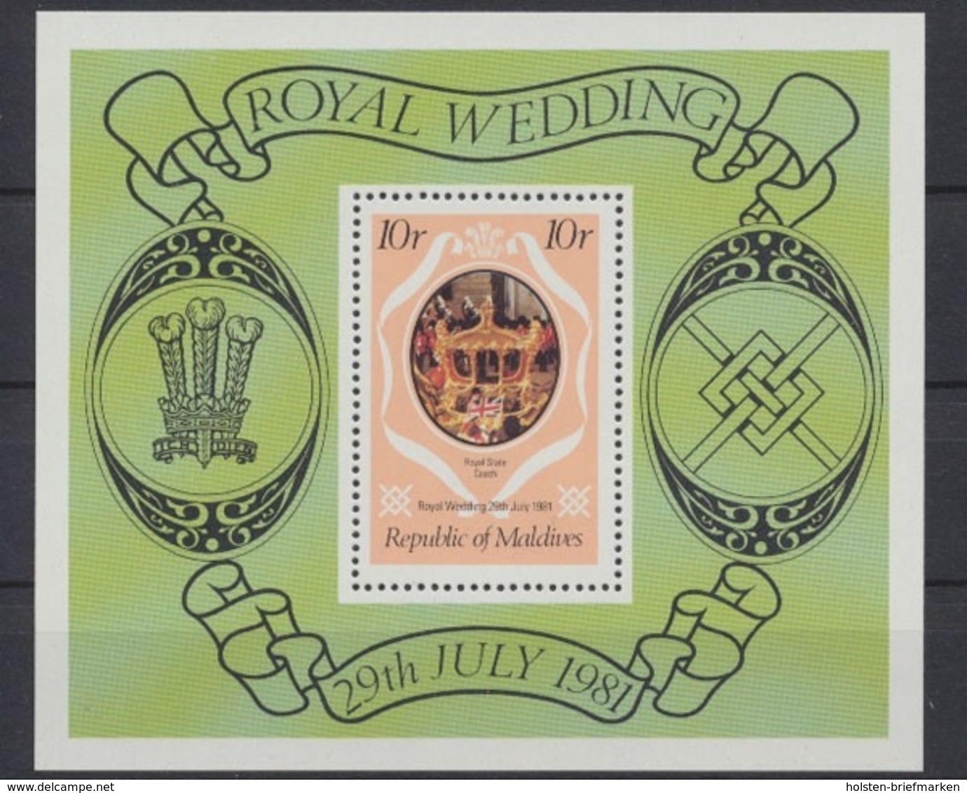 Malediven, MiNr. Block 74, Postfrisch / MNH - Malediven (1965-...)