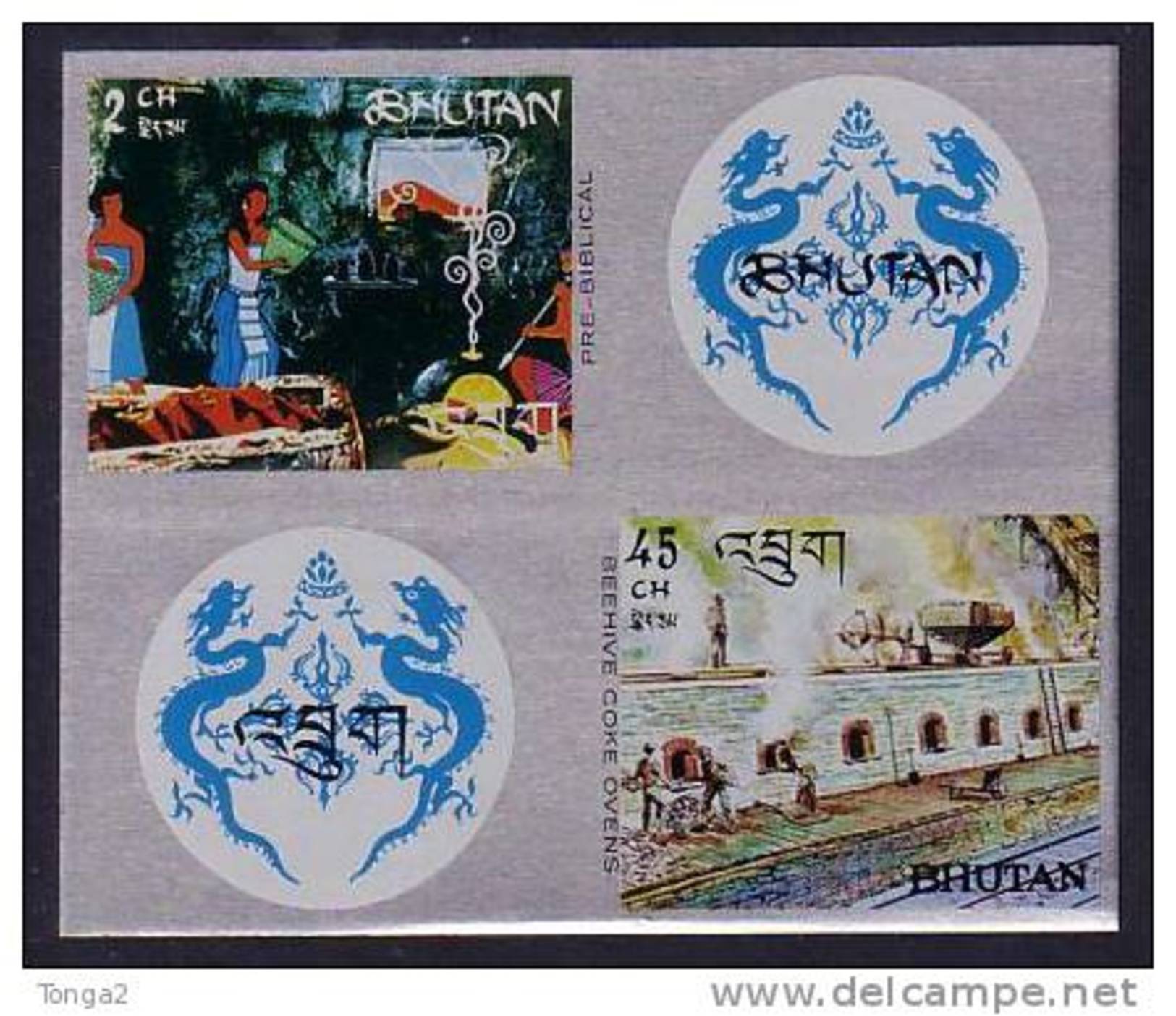Bhutan  Steel Foil S/S - Unusual Stamps - Bhutan