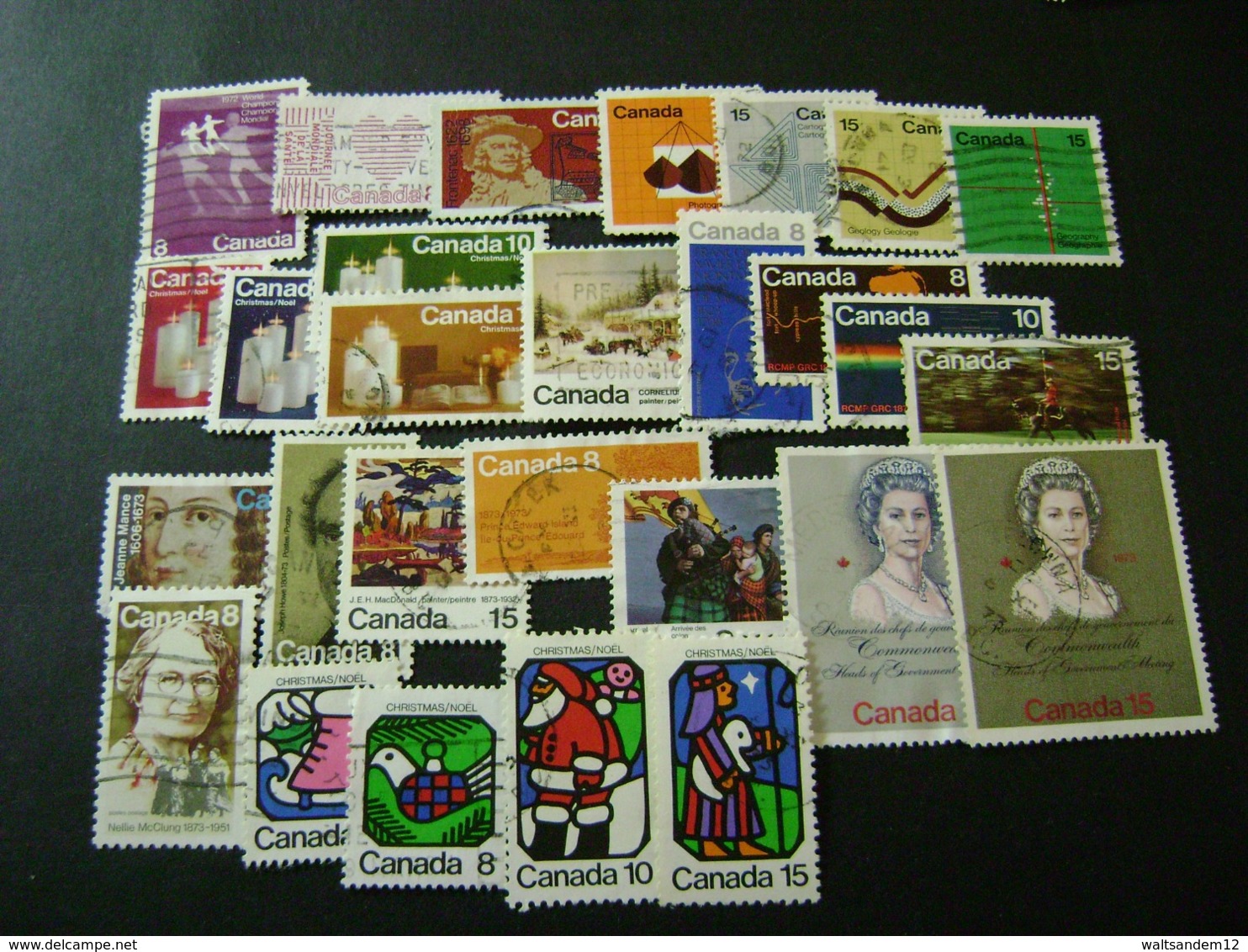 Canada 1972 To 1976 Commemorative/special Issues Complete (SG 692, 719-854) 5 Images - Used - Años Completos