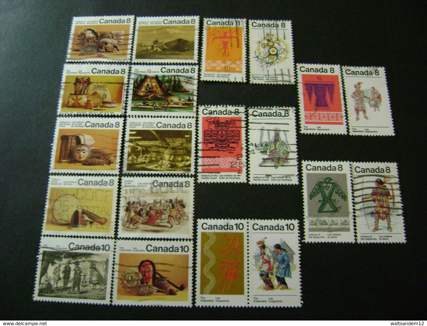 Canada 1972 To 1976 Commemorative/special Issues Complete (SG 692, 719-854) 5 Images - Used - Vollständige Jahrgänge