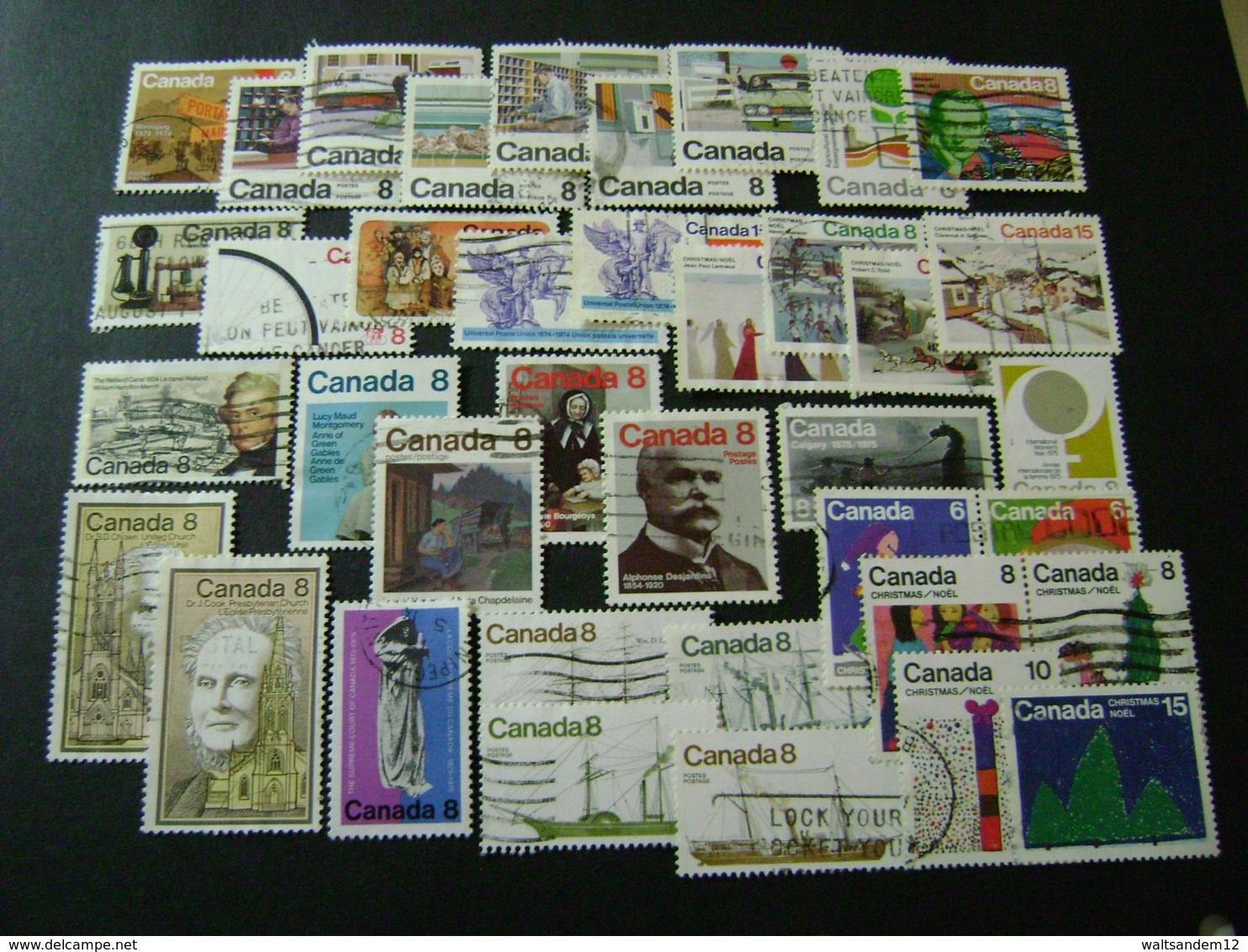 Canada 1972 To 1976 Commemorative/special Issues Complete (SG 692, 719-854) 5 Images - Used - Volledige Jaargang