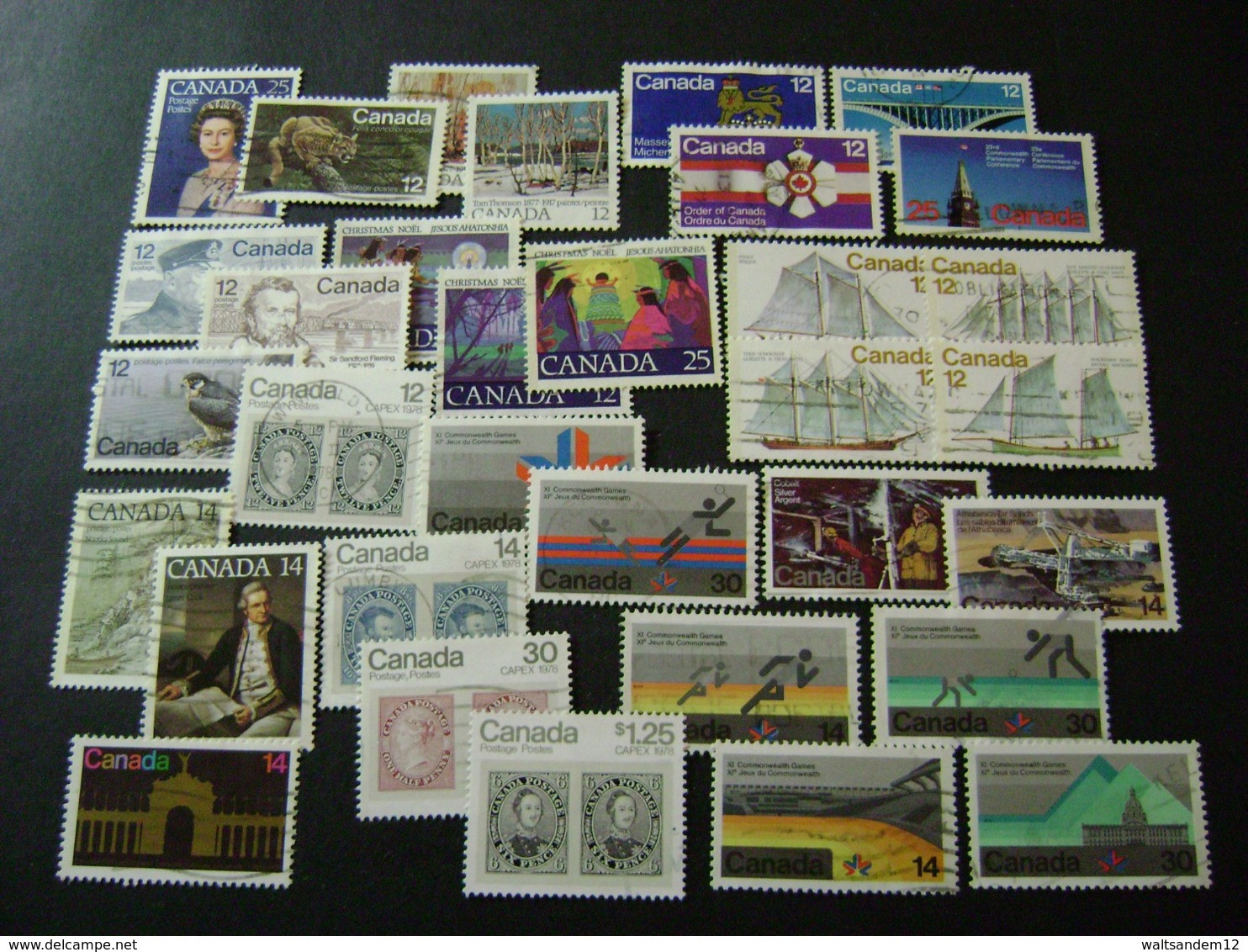 Canada 1977 To 1982 Commemorative/special Issues Complete (between SG 855 And 1082 - See Description) 6 Images - Used - Complete Years