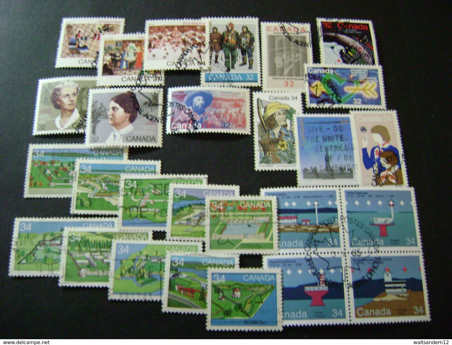 Canada 1983 To 1986 Commemorative/special Issues Complete (between SG 1083 And 1226 - See Description) 5 Images - Used - Volledige Jaargang