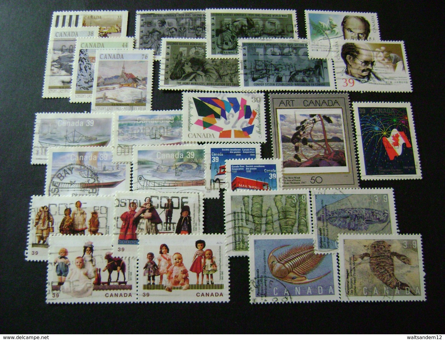 Canada 1989 To 1991 Commemorative/special Issues Complete (SG 1315-1327, 1329-1349, 1375-1459) 5 Images - Used - Complete Years