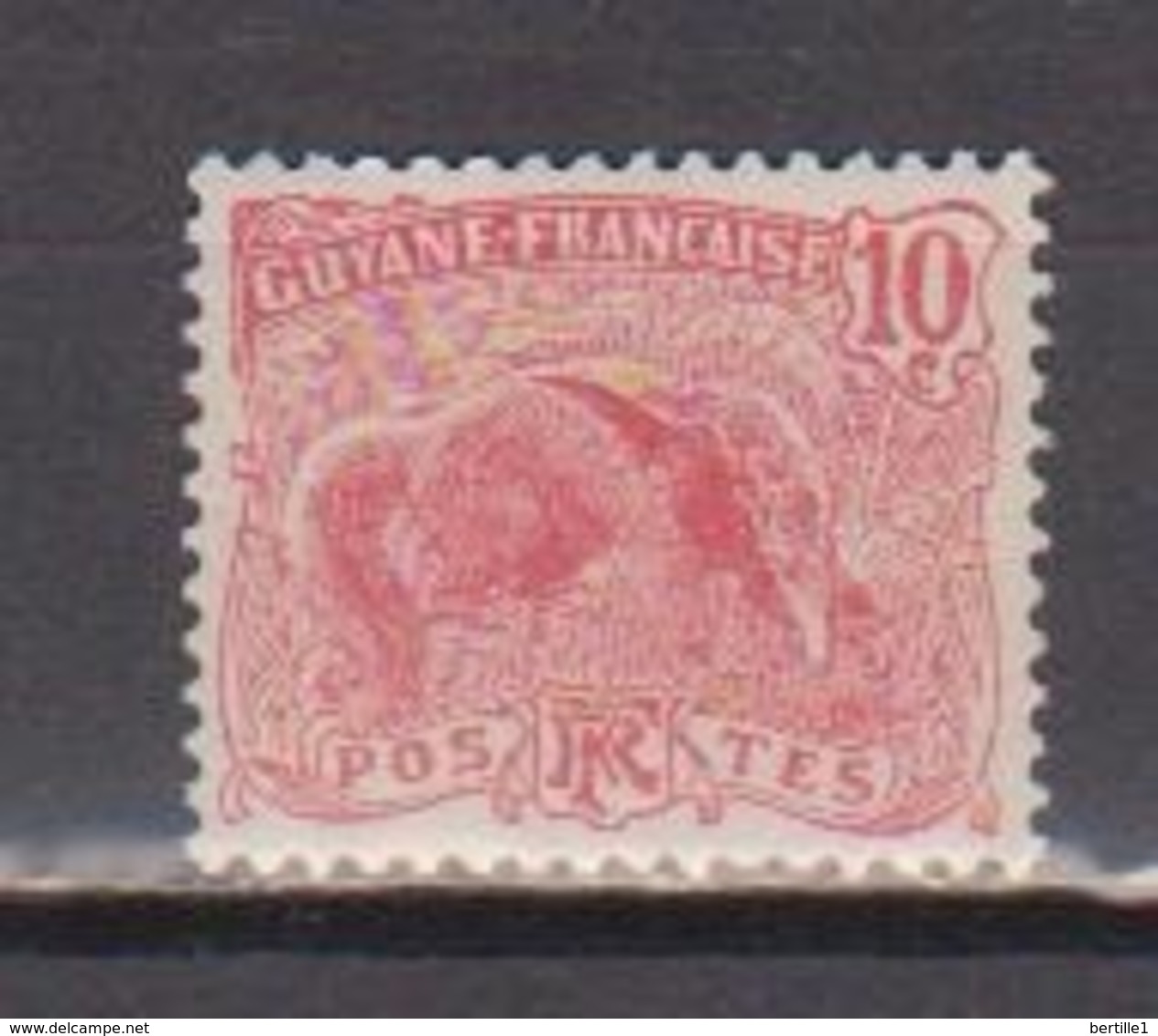 GUYANE                N° YVERT   53  NEUF SANS CHARNIERES     ( Nsch 01/20 ) - Neufs