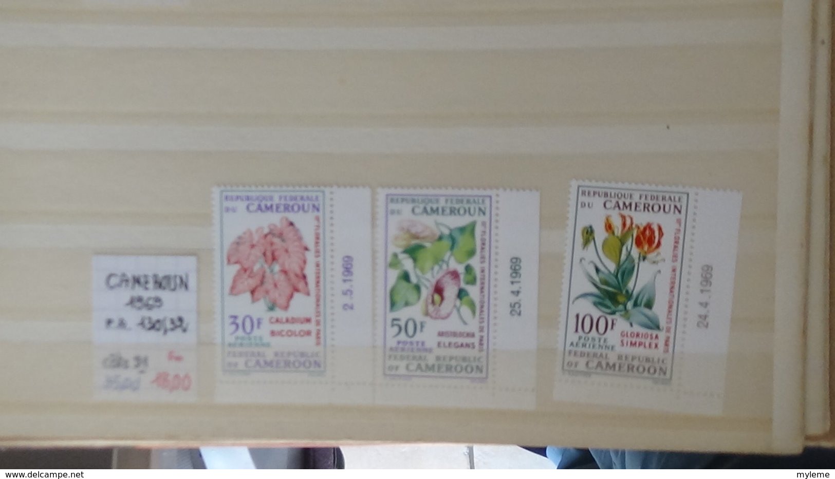 Belle thématique en timbres et blocs ** sur le sport et les fleurs. A saisir !!!