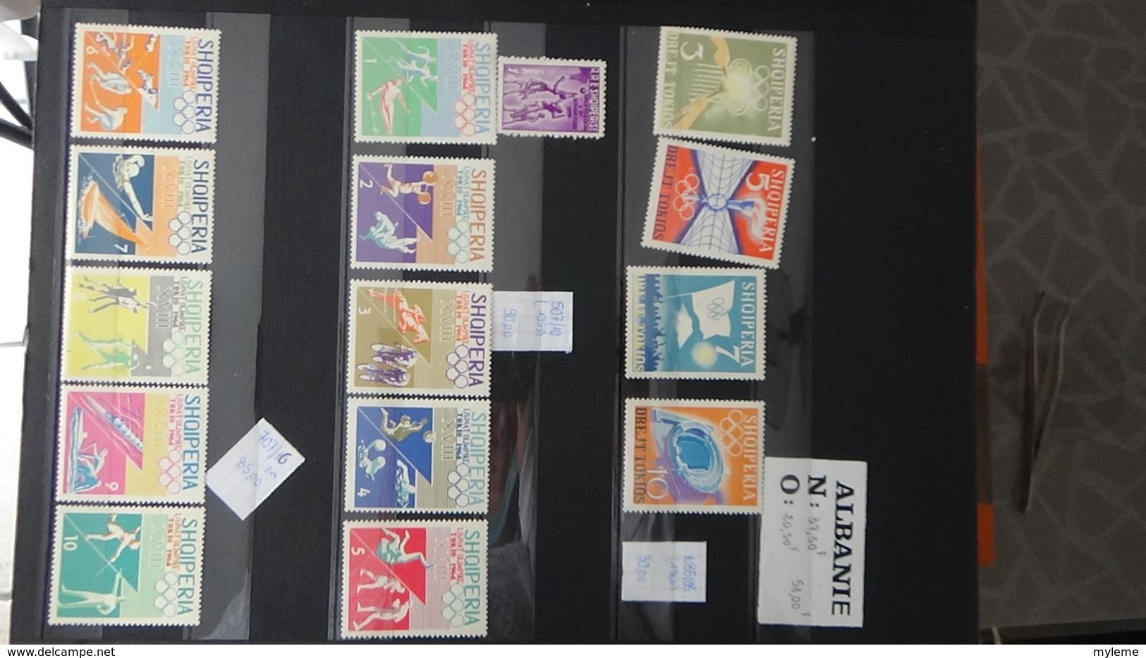 Belle Thématique En Timbres Et Blocs ** Sur Le Sport . A Saisir !!! - Collections (en Albums)