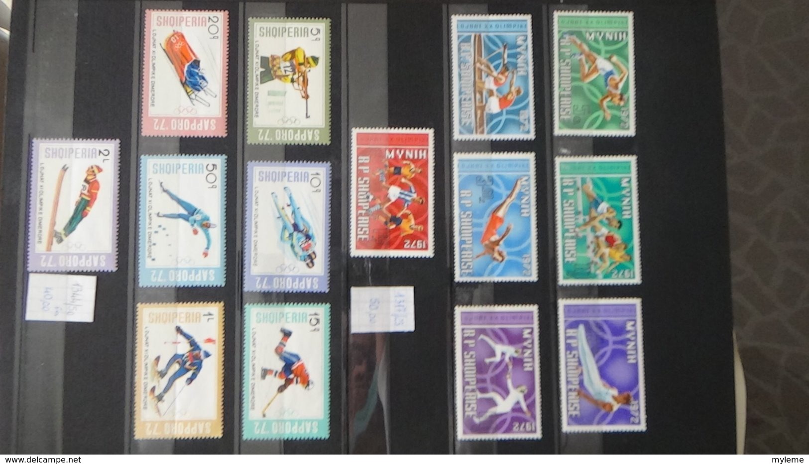 Belle Thématique En Timbres Et Blocs ** Sur Le Sport . A Saisir !!! - Collections (en Albums)