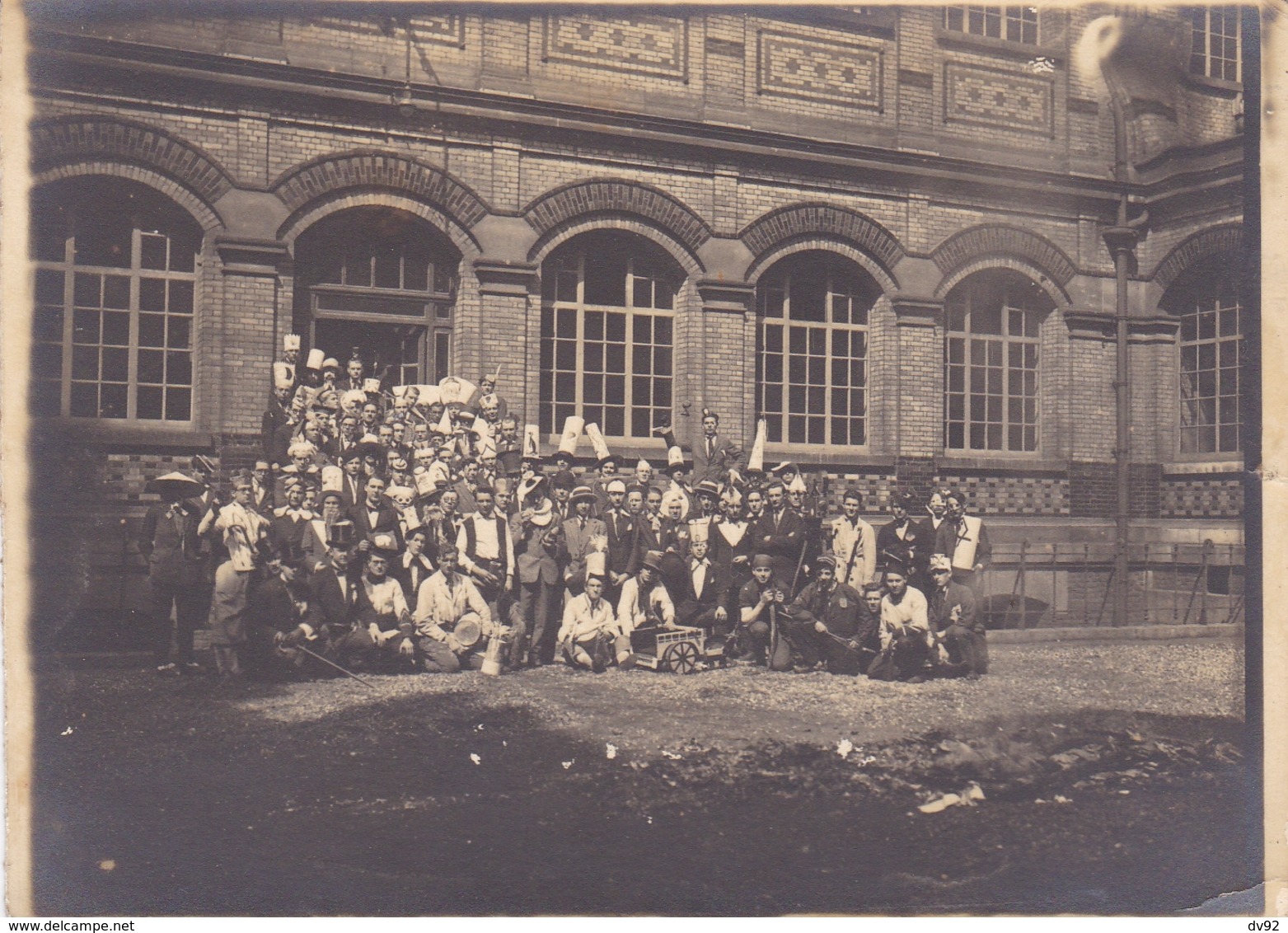 NORD LILLE ECOLE DES ARTS ET METIERS BIZUTAGE DU NUMERO 2 CARTE PHOTO - Lille