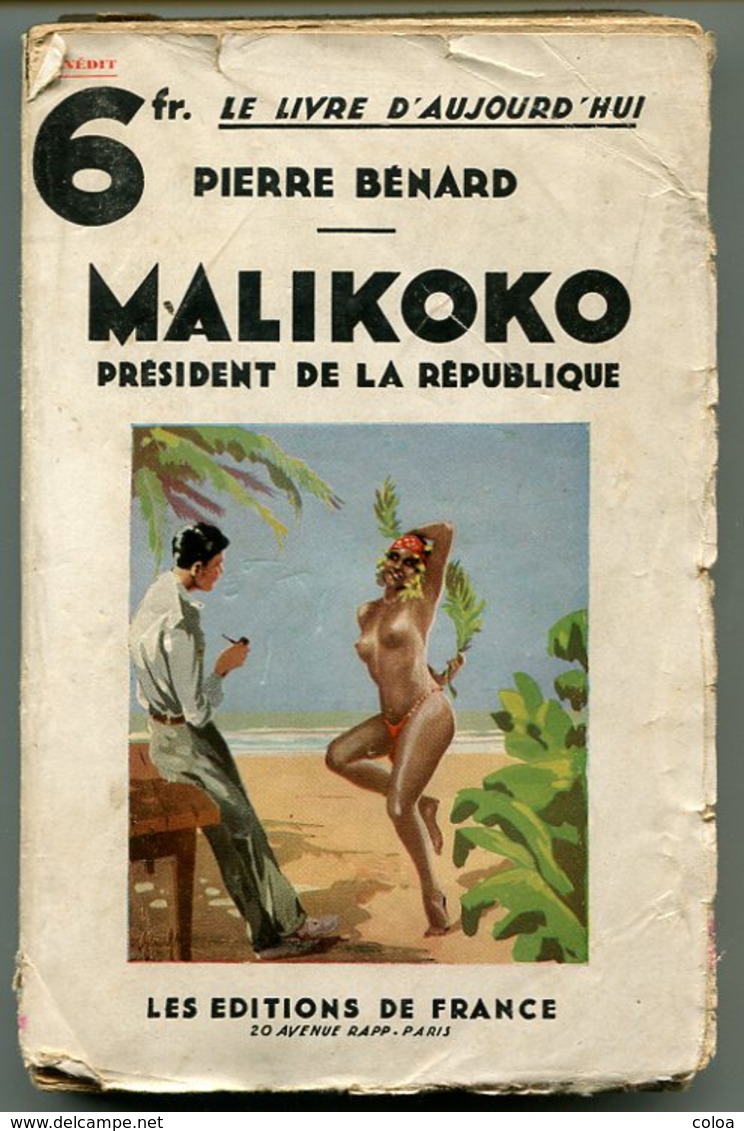Libéria Pierre BENARD Malikoko Président De La République 1931 - 1901-1940