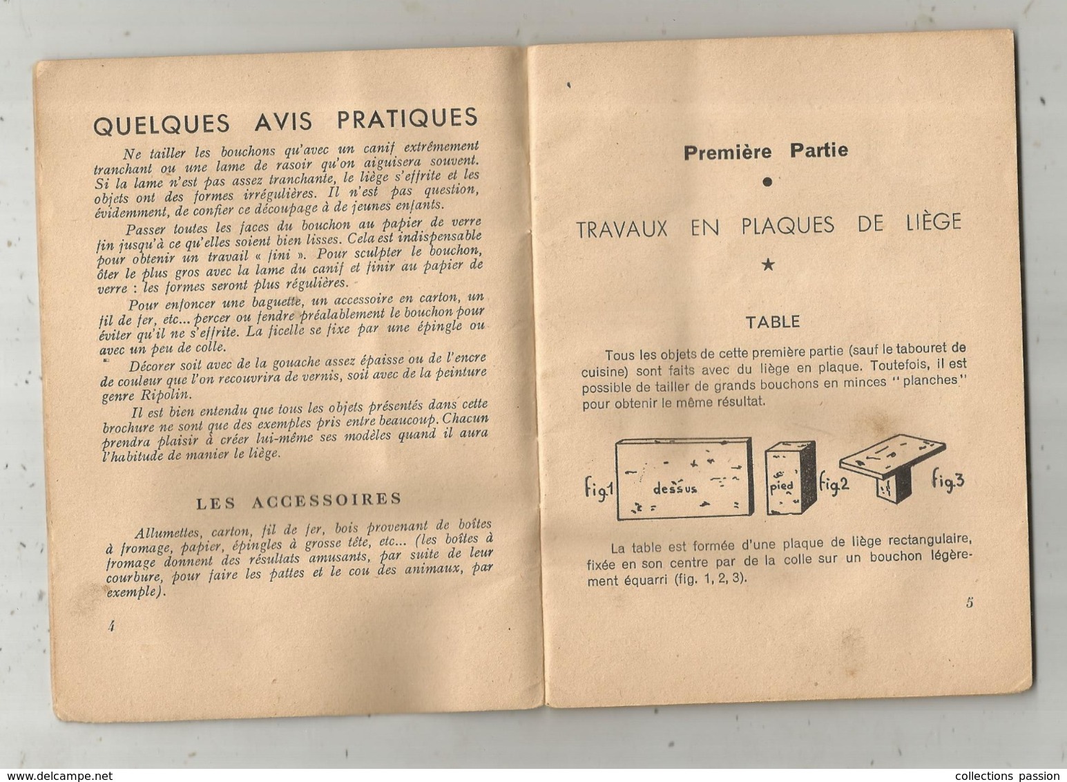 LOISIRS CREATIFS , Ce Que L'on Peut Faire Avec Des BOUCHONS, Ed. Fleurus ,32 Pages , 4 Scans , Frais Fr 2.55 E - Other & Unclassified