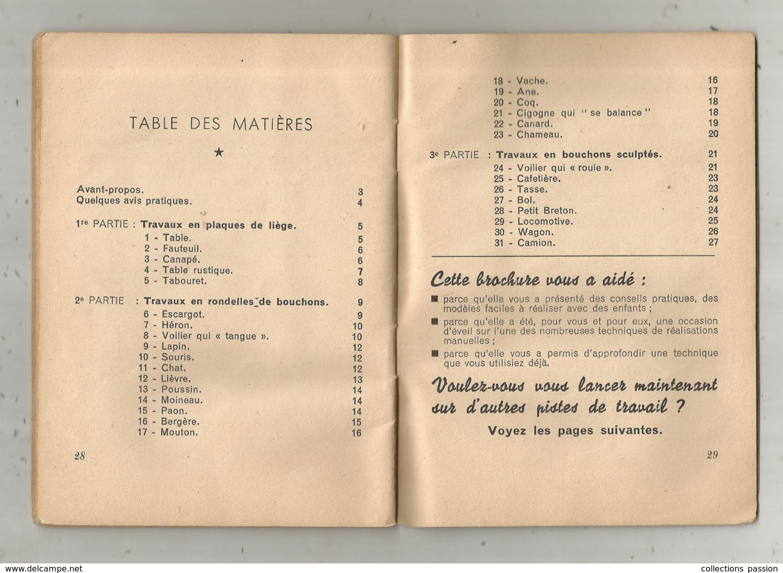 LOISIRS CREATIFS , Ce Que L'on Peut Faire Avec Des BOUCHONS, Ed. Fleurus ,32 Pages , 4 Scans , Frais Fr 2.55 E - Other & Unclassified