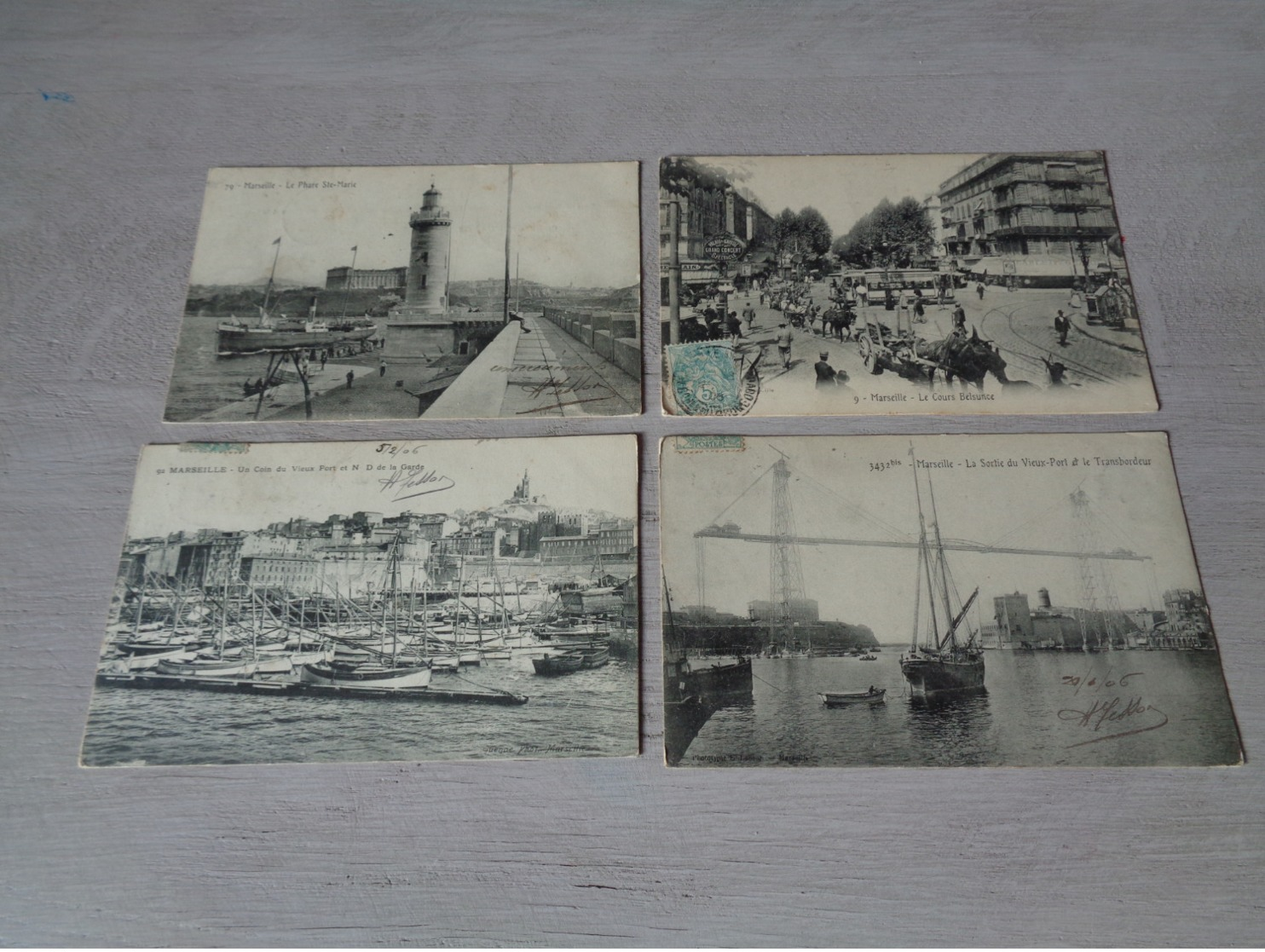 Beau lot de 40 cartes postales de France  Marseille    Mooi lot van 40 postkaarten van Frankrijk    - 40 scans