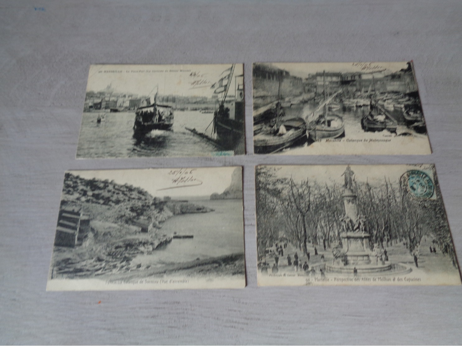 Beau lot de 40 cartes postales de France  Marseille    Mooi lot van 40 postkaarten van Frankrijk    - 40 scans