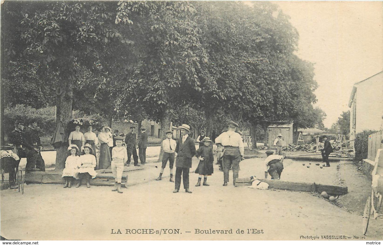 LA ROCHE SUR YON - Boulevard De L'est. - Pétanque