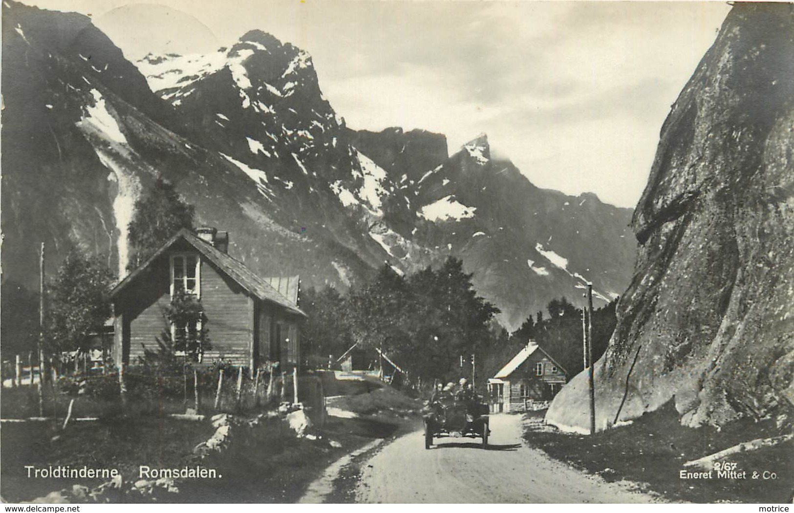 ROMSDALEN - Troldtinderne. - Norvège