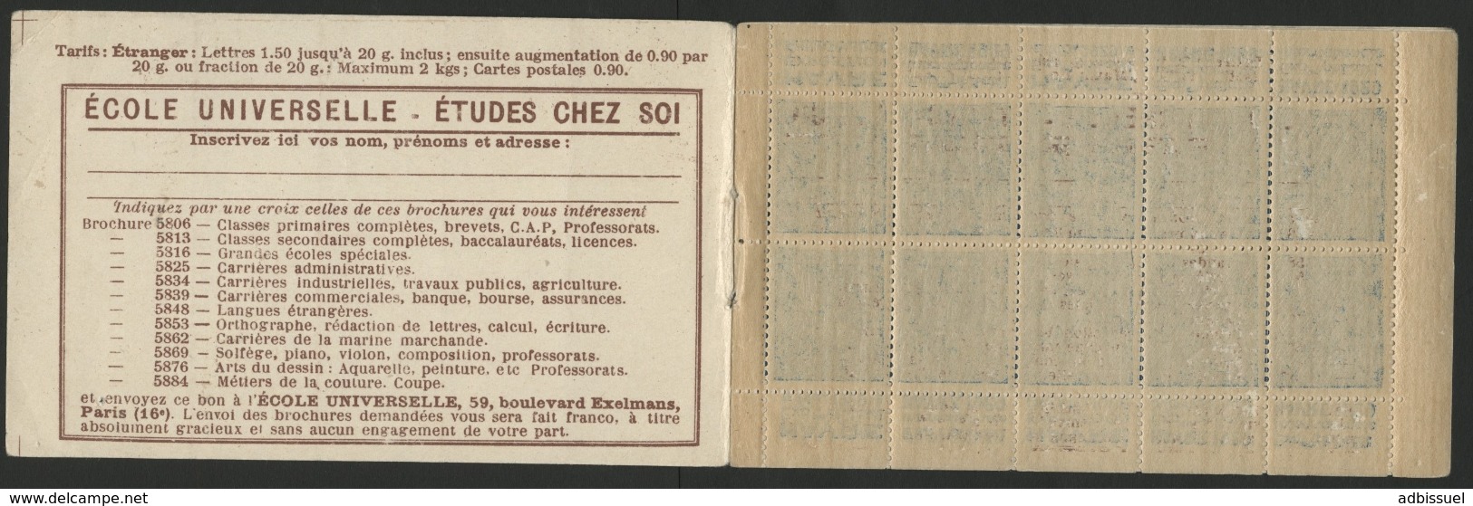 CARNET 257 - C12, LE HAVRE Exposition Philatélique De 1929. Neuf Avec Adhérences (voir Photos). - Otros & Sin Clasificación