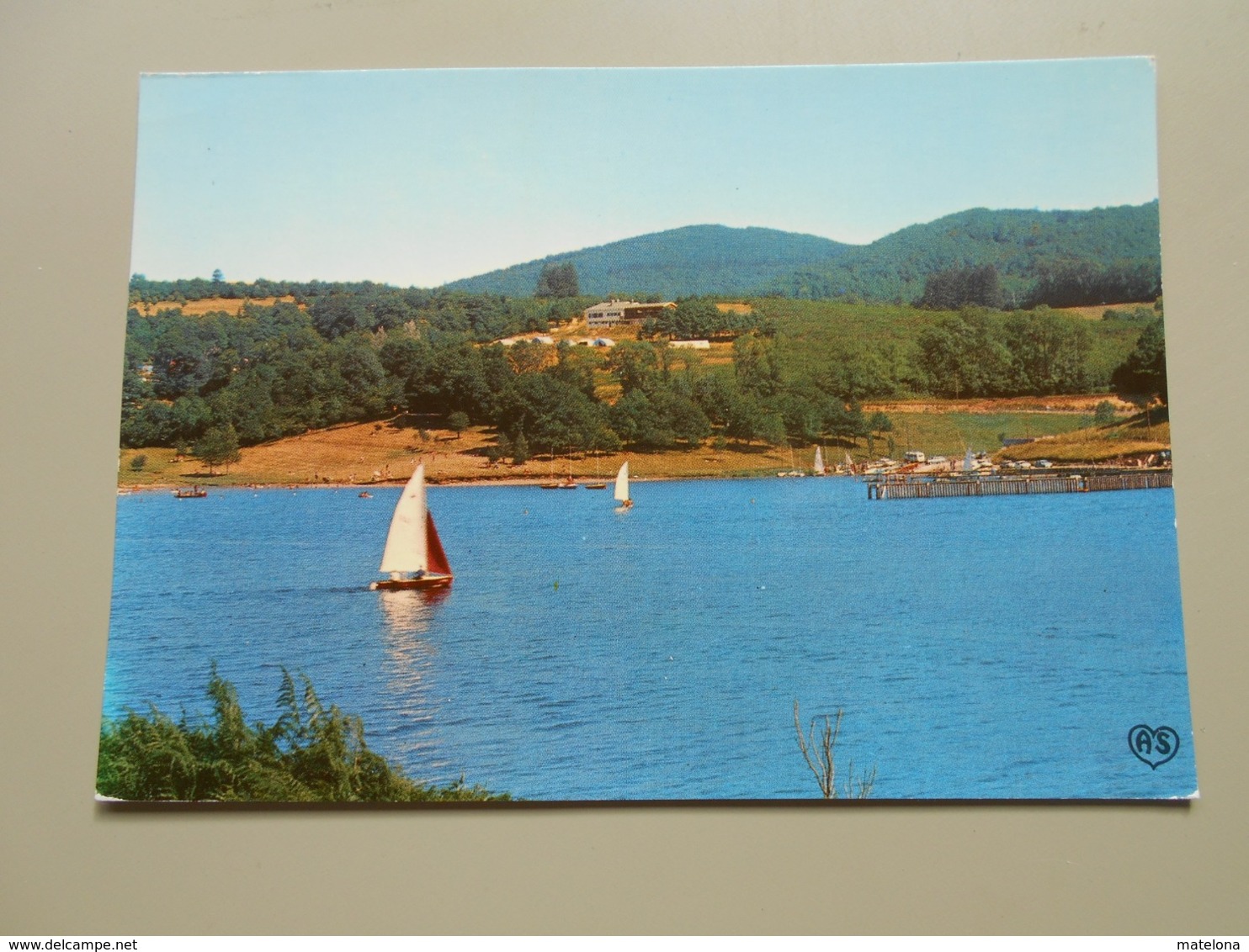 HERAULT LA SALVETAT SUR AGOUT VUE DU PORT NAUTIQUE - La Salvetat