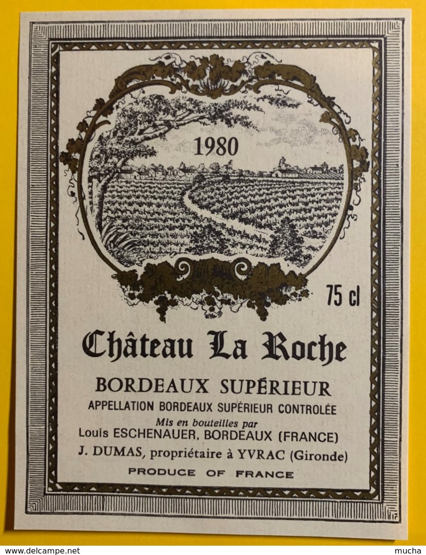 11928 - Château La Roche 1980 - Bordeaux