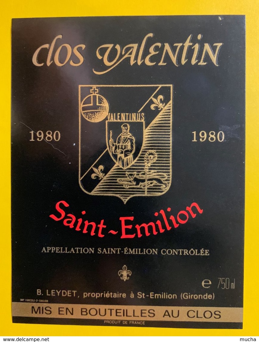 11939 - Clos Valentin 1980 Saint-Emilion - Bordeaux