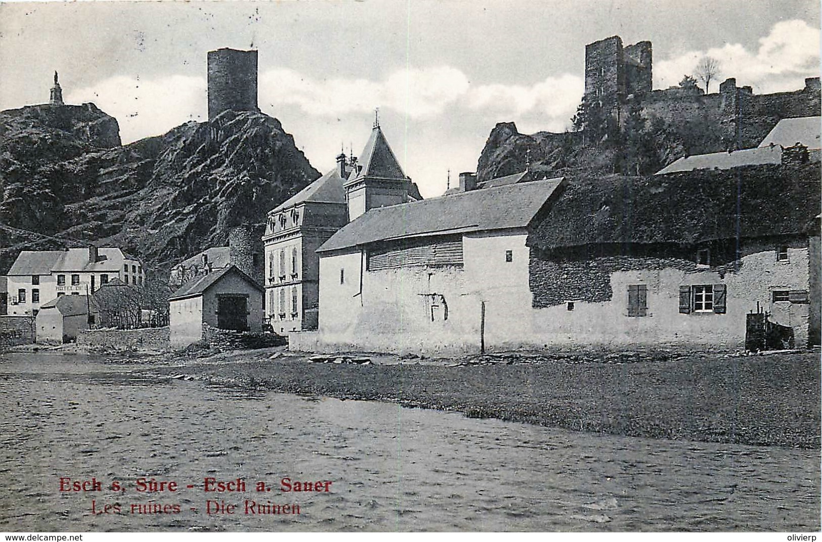 Luxembourg - Esch-sur-Sûre - Les Ruines - Esch-sur-Sure