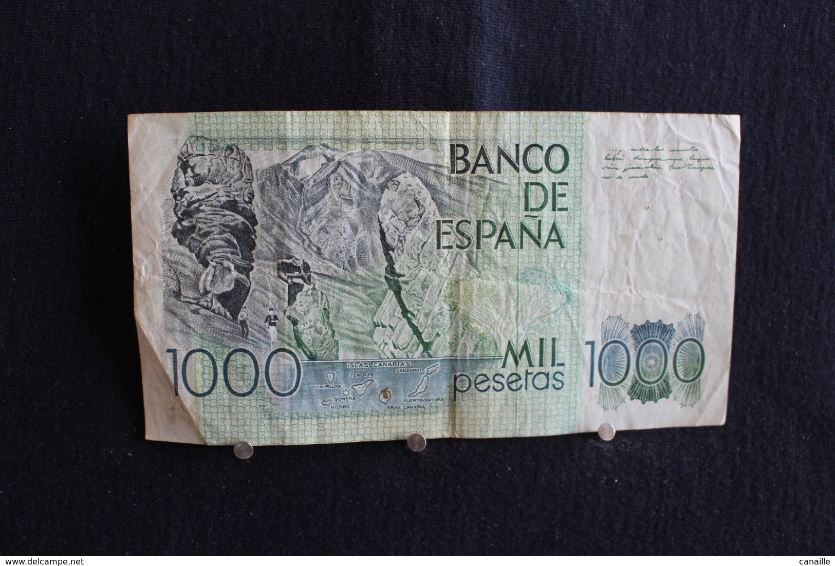 69 / Espagne - Banco  De Espana 1000 - Mil Pesetas ( Benito Perez Galdos ) - 1979 /  N° 5R6842400 - Autres & Non Classés