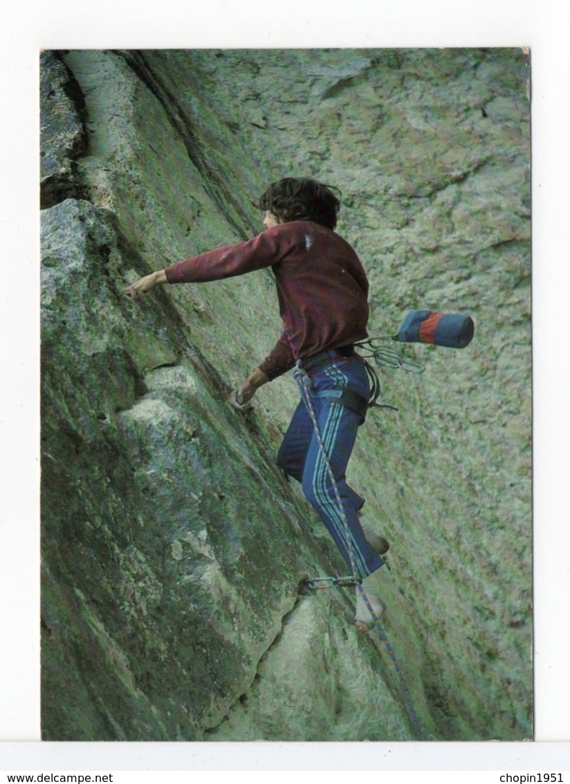 CPM - LES ROCHERS DU SAUSSOIS (YONNE) - Alpinisme