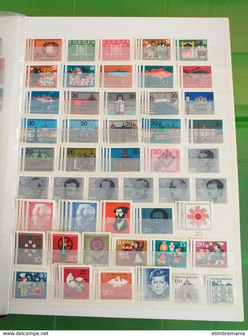 LOT N° e 1039  ALLEMAGNE un classeur de timbres neufs **