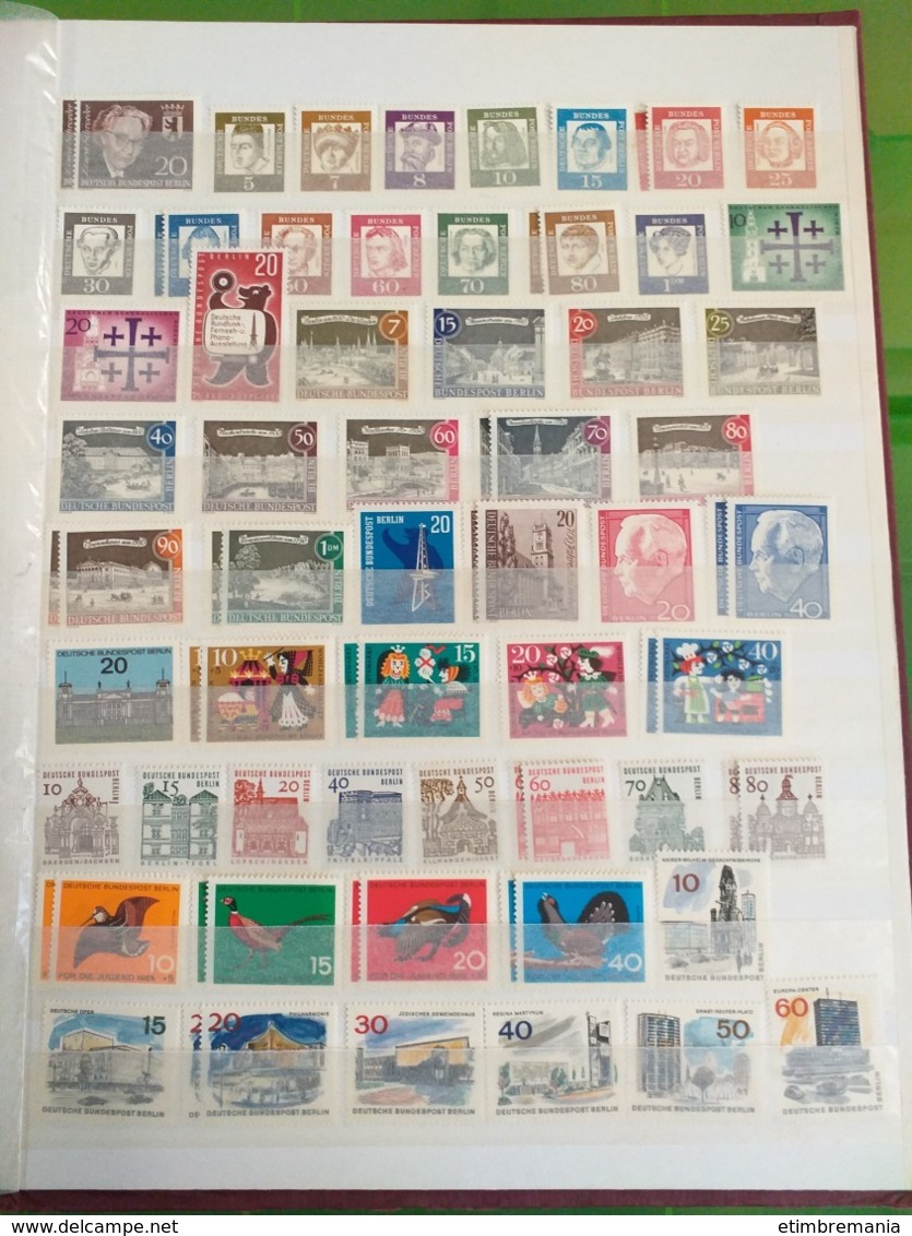 LOT N° e 1039  ALLEMAGNE un classeur de timbres neufs **