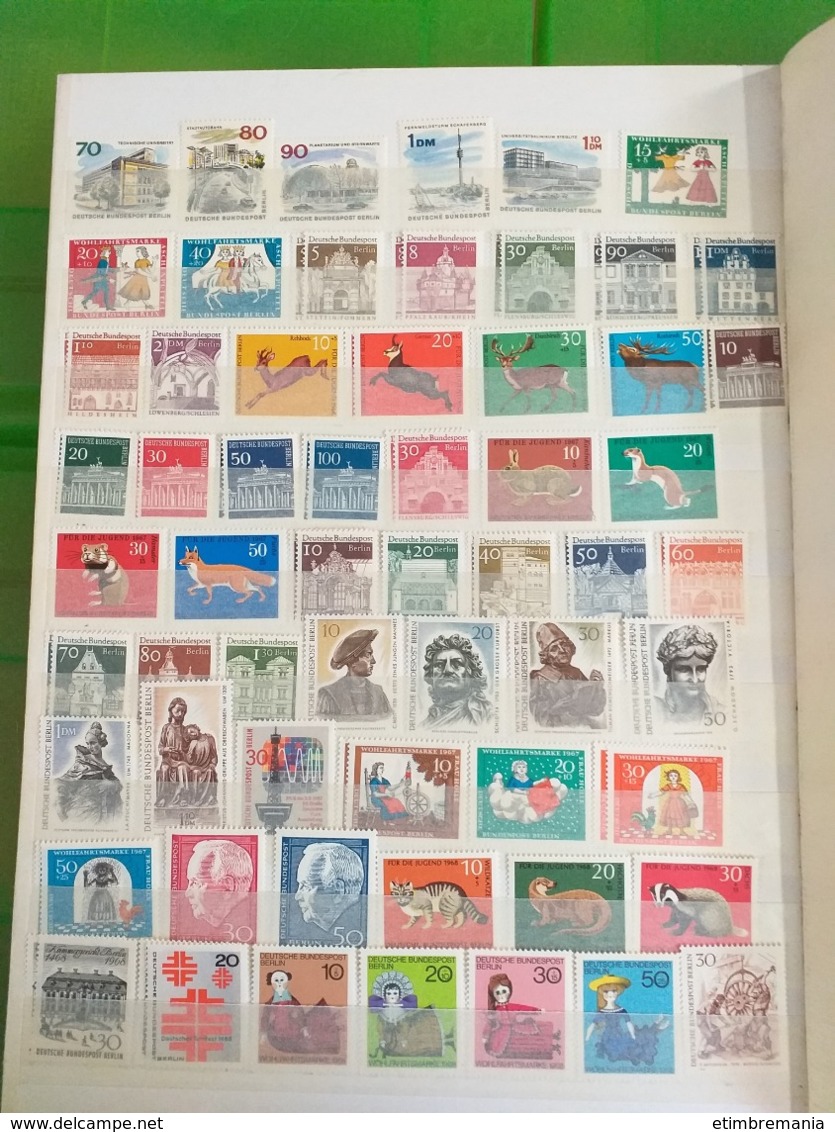 LOT N° e 1039  ALLEMAGNE un classeur de timbres neufs **