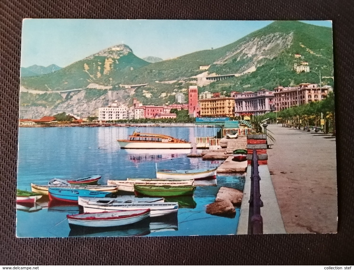 CARTOLINA ANTICA-SALERNO-VISTA DAL MARE-'900 - Altri & Non Classificati