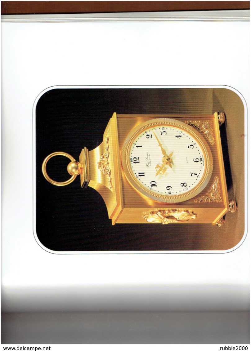 CATALOGUE DES PENDULES HOUR LAVIGNE HORLOGE HORLOGERIE PENDULETTE - Altri & Non Classificati