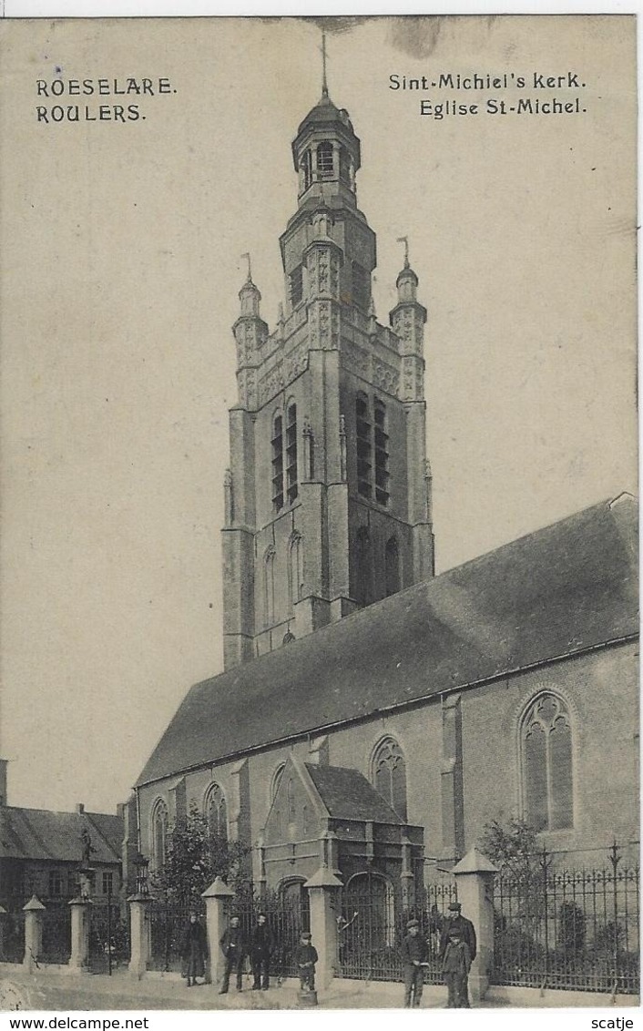Roeselare.   Sint-Michiel's Kerk - Roeselare