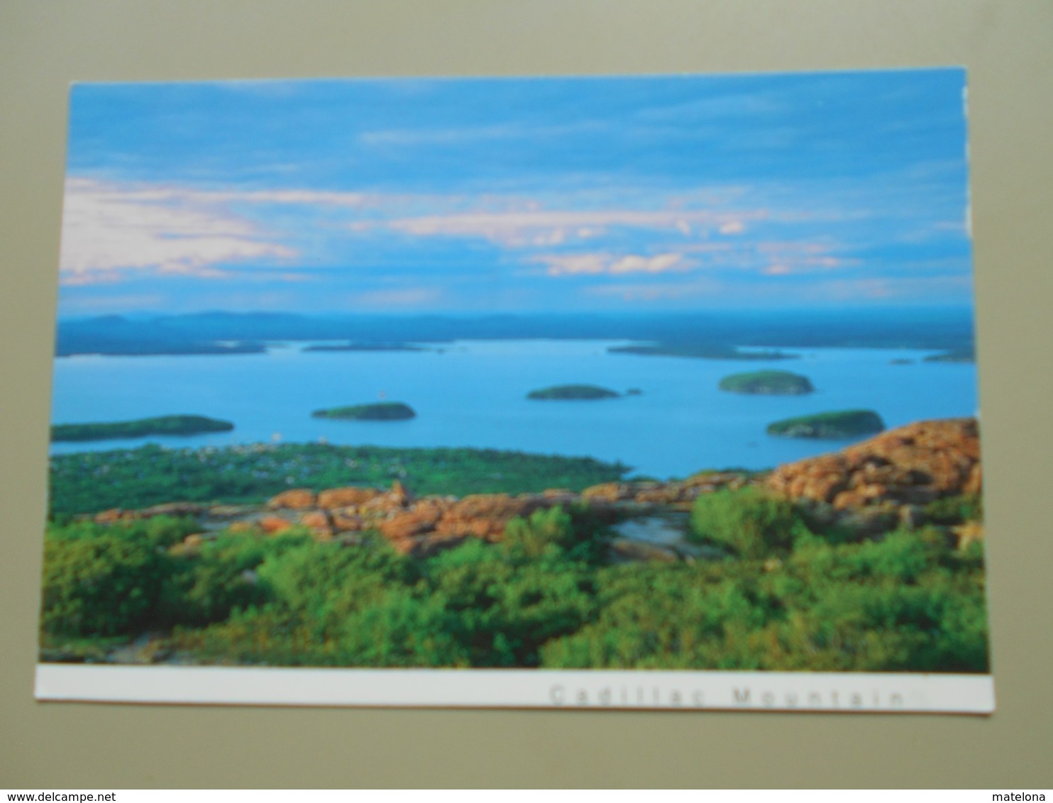 ETATS UNIS ME MAINE BAR HARBOR FRENCHMAN BAY AND THE PORCUPINE ISLANDS FROM CADILLAC MOUNTAIN - Autres & Non Classés