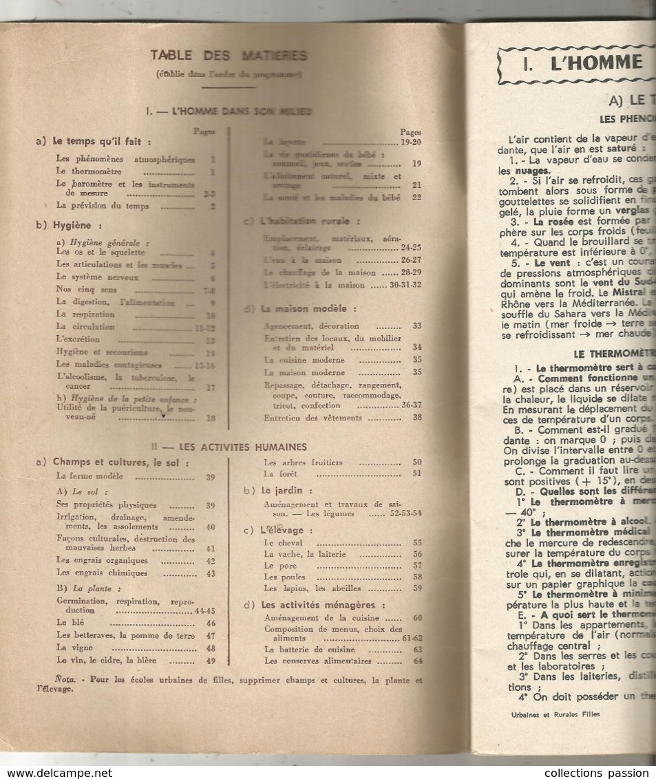 Collection L'ESSENTIEL ,mon Mémento De SCIENCES Et Son Questionnaire, 69 Pages, 2 Scans , Frais Fr 3.95 E - 6-12 Anni